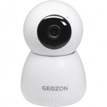 Умная камера GEOZON SV-01 360/Wi-Fi/micro-SD до 64GB/AVCHD 720p/датчик движения/ночная съёмка/установка внутри помещений/white